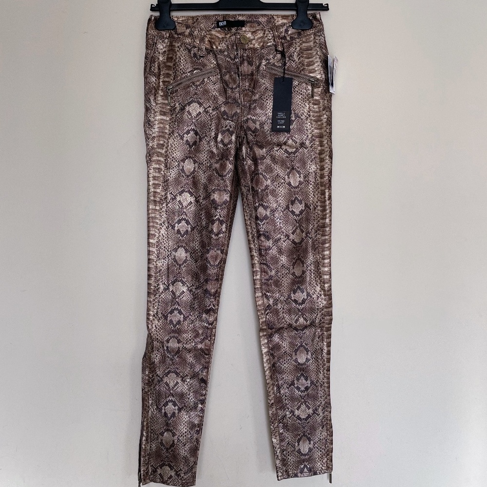 David Bitton sneak print skinny pant W26x L28